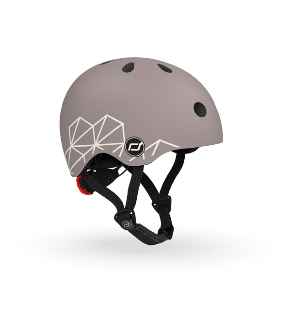 Casca de protectie pentru copii, cu sistem de reglare, Scoot & Ride Brownlines, XXS-S, 1 an+